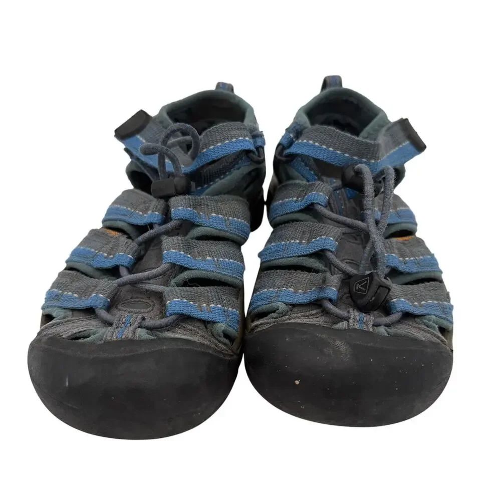 Keen Kids Newport H2 Blue & Grey Nylon Sandals Size 1